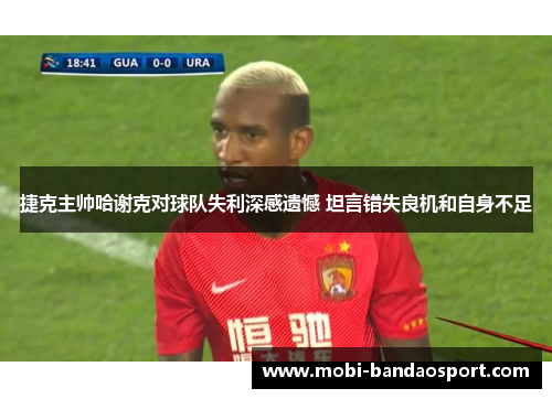 捷克主帅哈谢克对球队失利深感遗憾 坦言错失良机和自身不足